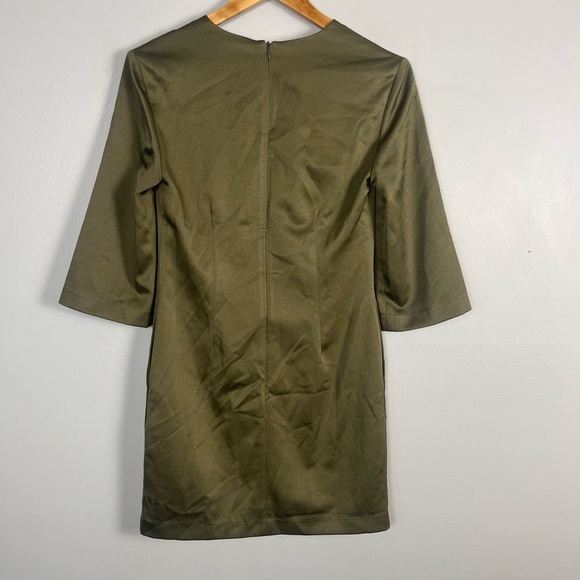 Elliatt Fearless Dress in Khaki green mini dress size XS - Picture 7 of 9
